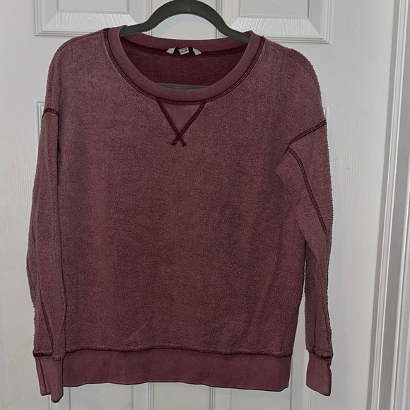 American Eagle Outfitters Sweaters - American Eagle Outfitters Red Crew Neck Sweater